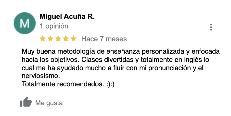 Clases de inglés online personalizadas en YES YOU CAN LANGUAGES